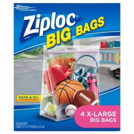 SC JOHNSON Ziploc4PK XL HD Big Bag 71595